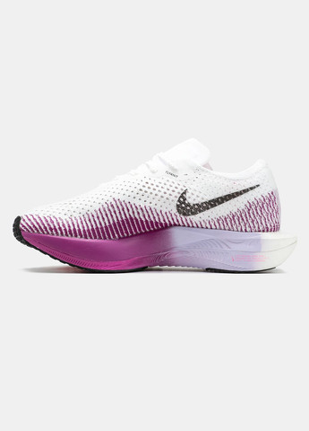 Кроссовки женские Nike Air ZoomX VaporFly 3 White Purple Black | Найк Аир Зум ВапорФлай 3 белые фиолетовые No Brand фиолетовые демисезоны (332770676)