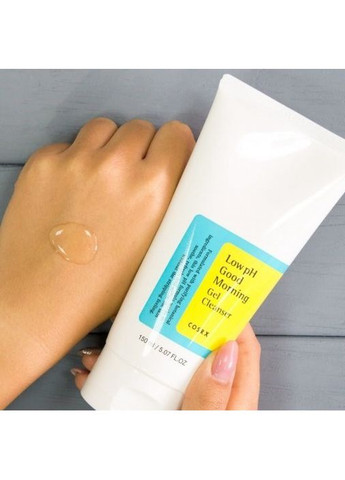 Гель-пінка для вмивання з bha-кислотами та низьким ph LOW PH GOOD MORNING GEL CLEANSER — 150ML COSRX (358500247)