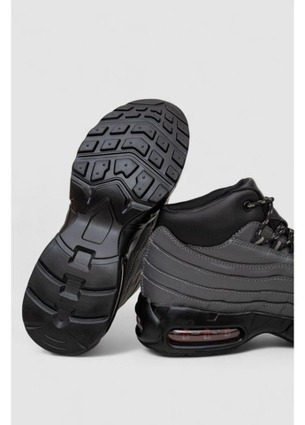 Серые демисезонные кроссовки мужские зимние на меху Ager 248RCX619