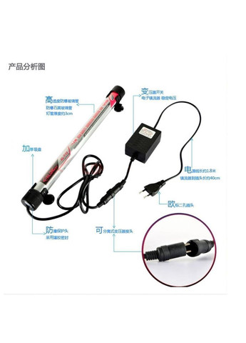 Лампа заглибна червона XL-T20 T8 Red 20 W (66 см) Xilong (278309515)