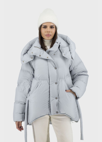 Блакитний зимній Пуховик No Brand