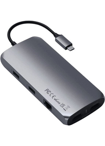 Адаптер USB-C Multi-Port MX Space Gray Satechi (302652172)