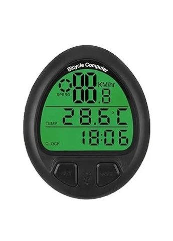 Велокомп'ютер Bicycle Computer NO: 669/999 Waterproof + підсвічування екрану (19 функцій) No Brand (332635632)