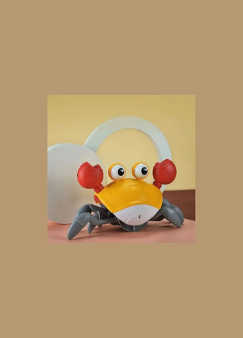 Дитяча інтерактивна іграшка Краб, що танцює, зі звуковими та світловими ефектами Digital (357346740)