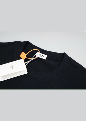 Женская футболка CELINE Чёрний No Brand - (299004401)