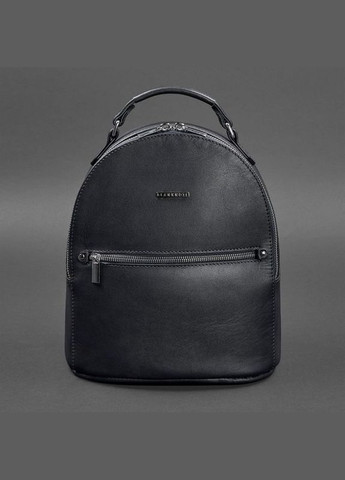 Рюкзачок жіночий шкіряний Kylie Темно-синій краст BlankNote (301871553)