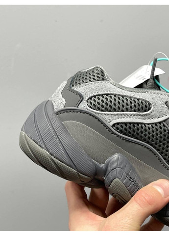 КРОСІВКИ ЖІНОЧІ ADIDAS YEEZY BOOST 500 GRANIT АДІДАС ІЗІ БУСТ No Brand сірі демісезони (367177919)