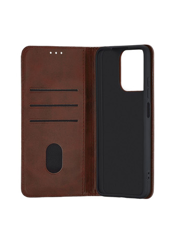 Чохол-книжка Premium Xiaomi Redmi 12C/Redmi 11A 4G/Poco C55 Dark Brown Case Poco C55; Redmi 11A; Redmi 12C (297454930)