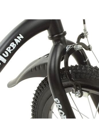 Велосипед двухколесный Urban SKD75 18" черный матовый со вспомогательными колесами(Y18252-1) Profi (365543407)