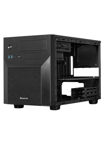 Корпус Gaming Cube Black, без БП, MicroATX/Mini ITX, 2xUSB 3.1, 390х265х295 мм, 4.3 кг (CI-02B-OP) Chieftec (332196645)