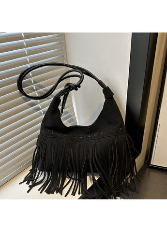 Містка замшева сумка з бахромою P2-9352A Lilly (369892894)