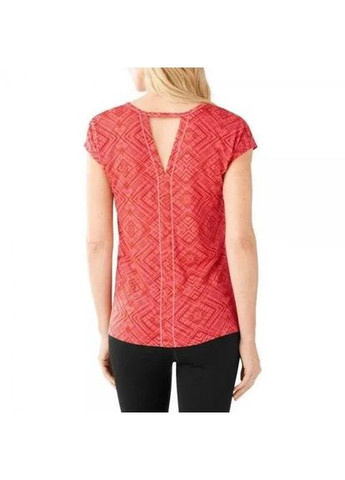 Футболка жіноча Merino 150 Pattern Tee Bright Coral, р. XS Smartwool (358052541)