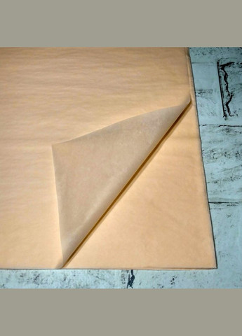 Папір тішью 10 аркушів 75х50 см Персиковий No Brand (327367931)