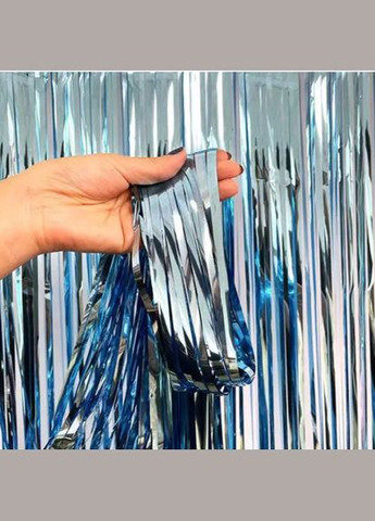 Дождик для фотозоны 1 м на 1 м голубой Jannet Дощик (316296156)