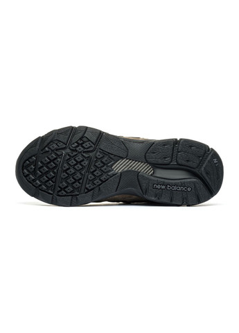 Коричневые демисезонные кроссовки мужские black brown, вьетнам New Balance 990 v3 x JJJJound