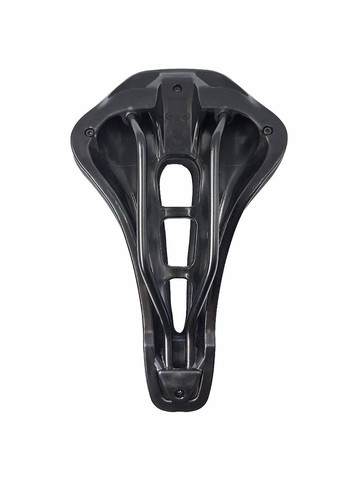 Седло велосипедное YP0801101 с вентиляционным отверстием 25.5х15 см черное с желтым (G0001577) West Biking (369465047)