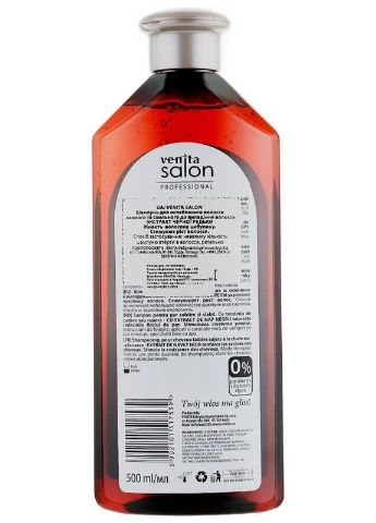 Шампунь для волосся Salon Professional Black Turnip Shampoo 1000ml (2-837490) Venita (380115258)