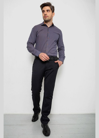 Сорочка чоловіча з принтом, колір синій, 214R7044 Ager (336884735)