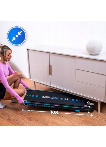 Беговая дорожка электрическая KINDI-BLACK Thunder (369764860)