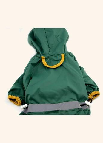 Комбінезон дощовик для котів Pet Style "Professional" Зелений 2XL No Brand - (323235084)