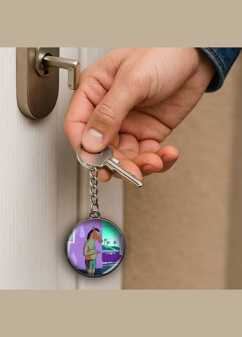 Набор подвеска (кулон) и брелок Лошадь БоДжек #02 (подарочный набор) No Brand (332633718)