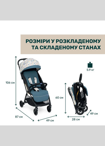 Прогулянкова коляска Glee Chicco (341321557)