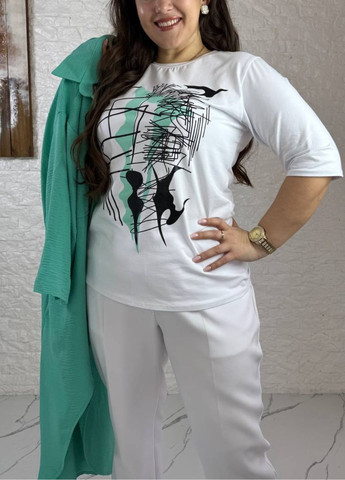 Костюм-тройка: рубашка, футболка и брюки Tik-Tak (340163692)