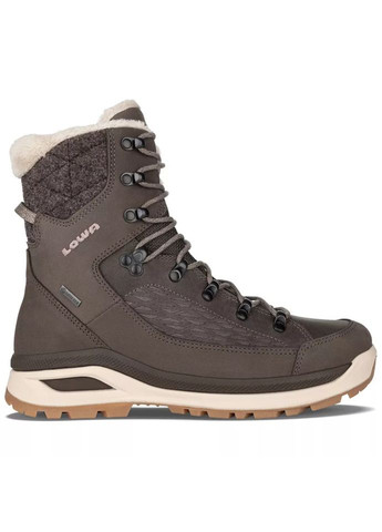 Зимние женские очень теплые ботинки braun Lowa