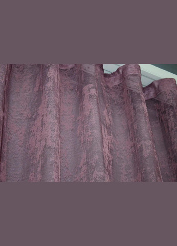 Тюль мраморная жаккардовая в зал Гардина Шоколад 300x270 см (tul-1400т-5) No Brand (306633555)