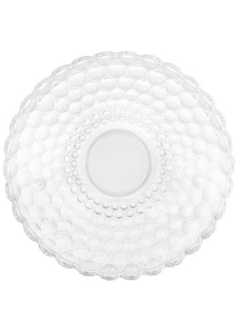 Фруктівниця скляна "Bauble Glass" Ø36х8см, скляне блюдо BonaDi (372172527)