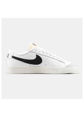 Белые демисезонные кроссовки мужские Nike Blazer Low 77 Vintage White