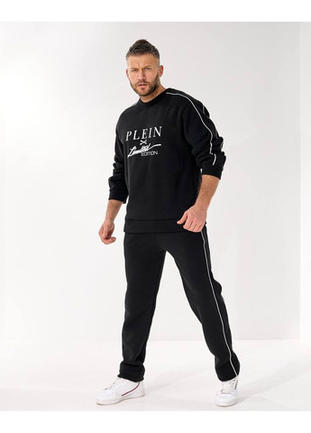 Костюм чоловічий з тринитки на флісі — теплий та зручний (заміри в описі) DK/DL Мода без кордонів (369503803)