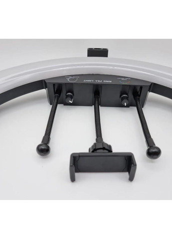 Светодиодная кольцевая лампа RGB MJ 18 см для фото с держателем для телефона No Brand (315633147)