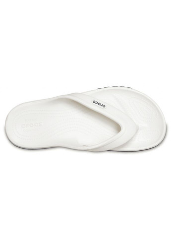 Белые пляжные вьетнамки flip white 205393 Crocs