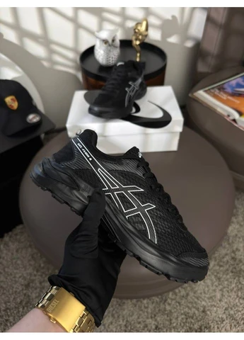 ASICS Black No Brand Gel-Flux 4 чёрные (390079473)