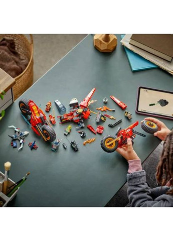 Конструктор Ninjago Бойова машина ніндзя 561 деталь (71844) Lego (337311468)