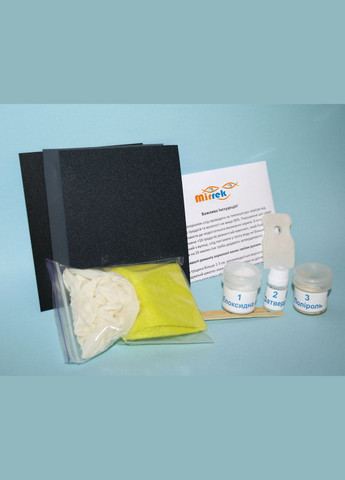 Ремкомплект для реставрации сколов и трещин ванн и сантехники Профи Mirrek (20 грамм) Plastall (363131645)