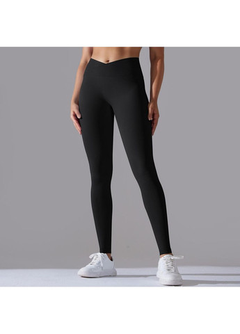 Лосини фітнес з ефектом push-up V-образним поясом No Brand (353302940)