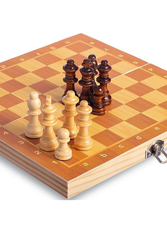 Шахи настільна гра дерев'яні на магнітах SP-W6701 (р-р дошки 24см x 24см) (W6701) SP-Sport (361438845)