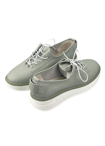 Мятные мокасини женские кожаные мятные 7007 Kadisailun