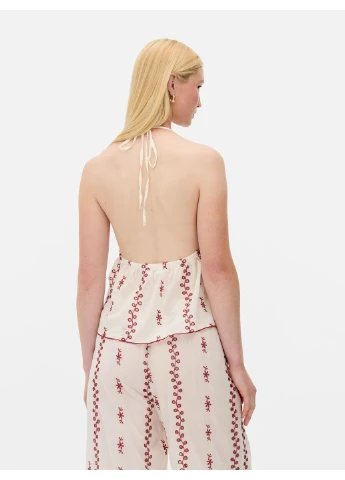 Топ лето,молочный в узоры, Primark (397630787)