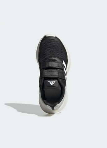Черные всесезон кроссовки kids tensaur run core black/core white/grey two р.2.5/34/22см adidas