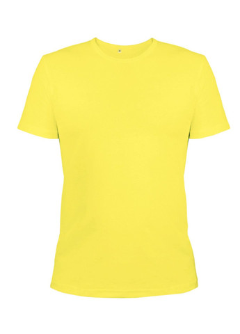 Желтая футболка мужская м.45 с коротким рукавом Ярослав