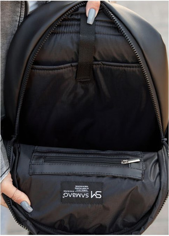 Рюкзак женский из экокожи Zard 0ST Черный Sambag (301871438)