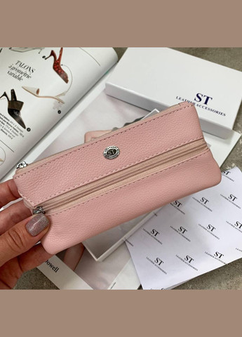 Жіноча шкіряна пудрова ключниця (405) No Brand (322156820)