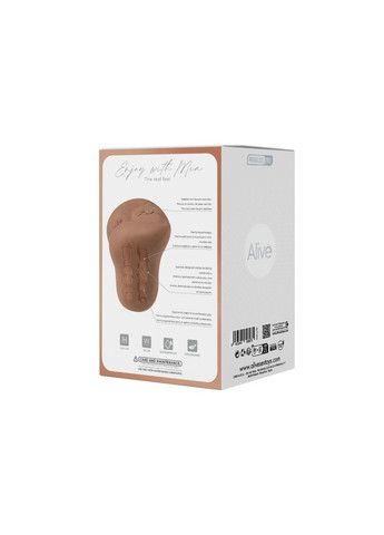 Мастурбатор Mia Super Realistic Masturbator XL Caramel Alive (349501314)