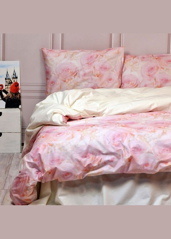 Постільна білизна Трояндовий настрій Ранфорс Сімейна MERISET (306739789)