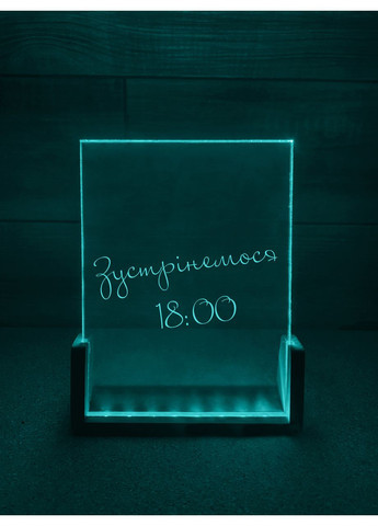 Стильный планер-ночник с белым маркером для рисования Creative (355406147)