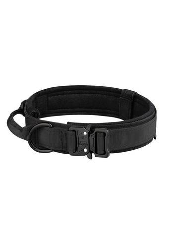 Тактичний нашийник з повідком для собак із металевою пряжкою No Brand (362136196)