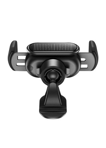 Автотримач для телефона Black Baseus Steel Cannon pro Solar Electric Car Mount (340278516)